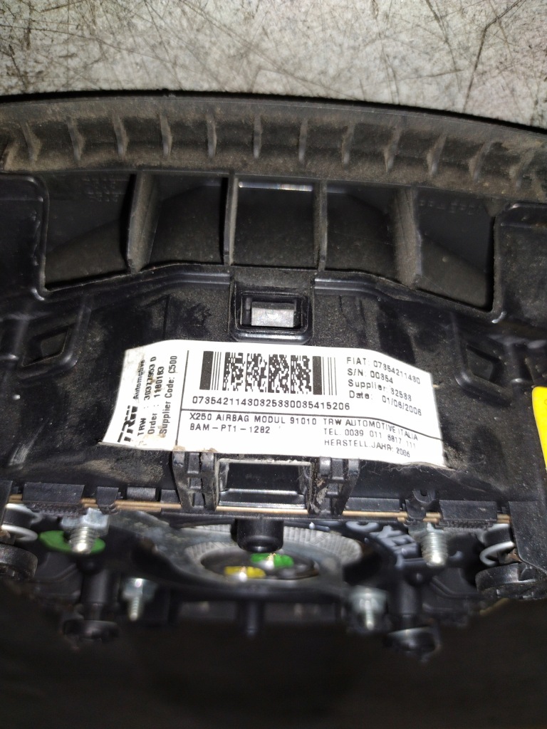 фото №4, Air bag водителя peugeot boxer