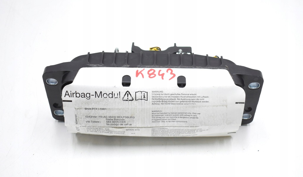 фото №1, Seat leon ii 1p0 подушка безопасности подушка пассажира org nowa