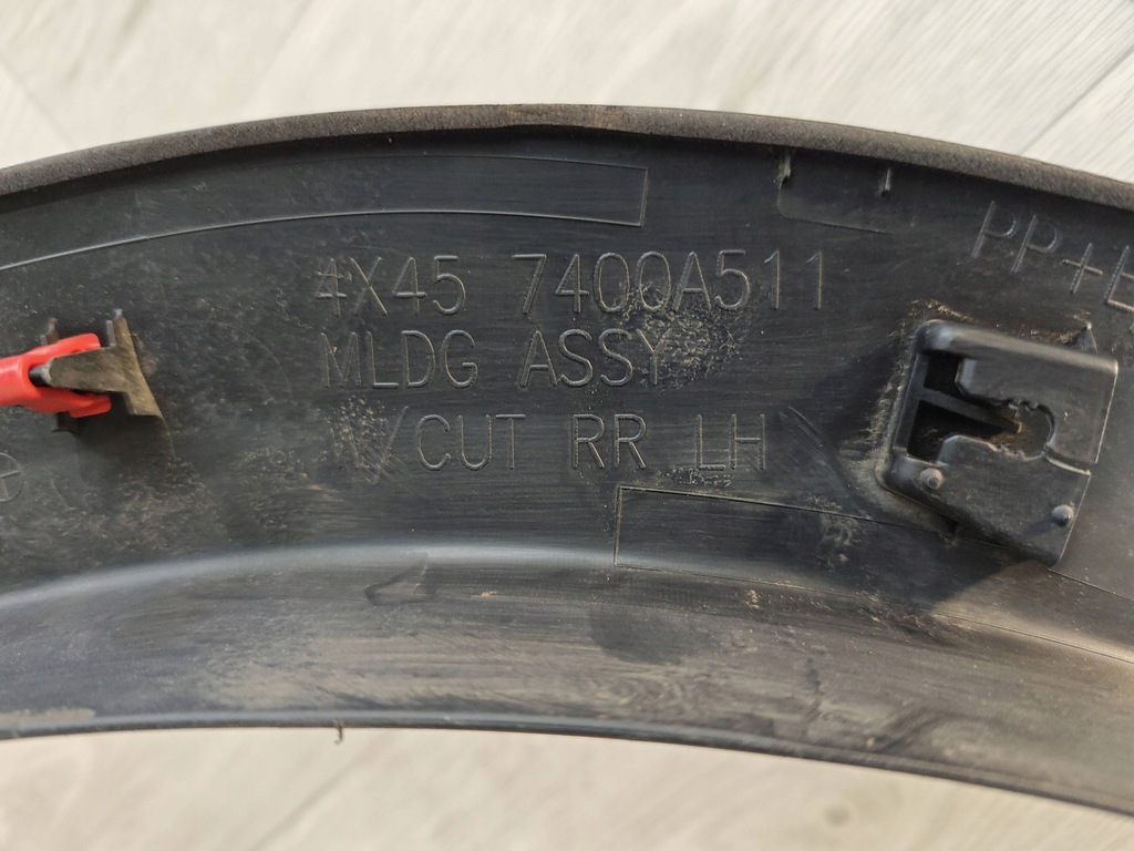 фото №8, Mitshubishi eclipse cross молдинг крила лівий задня 7400a511