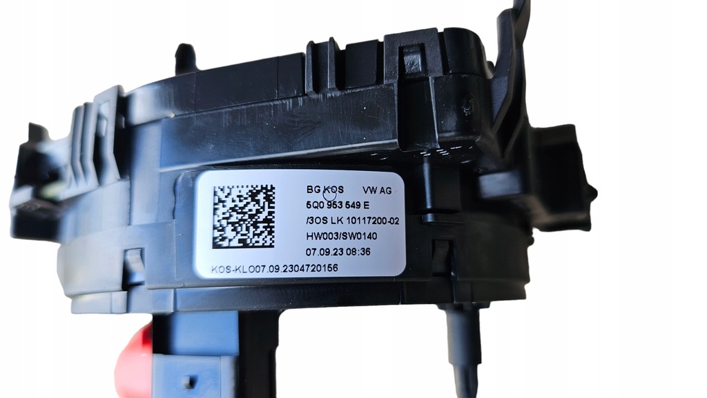 фото №11, Переключатель лента шлейф руля audi vw skoda 5q0953549e oryg new