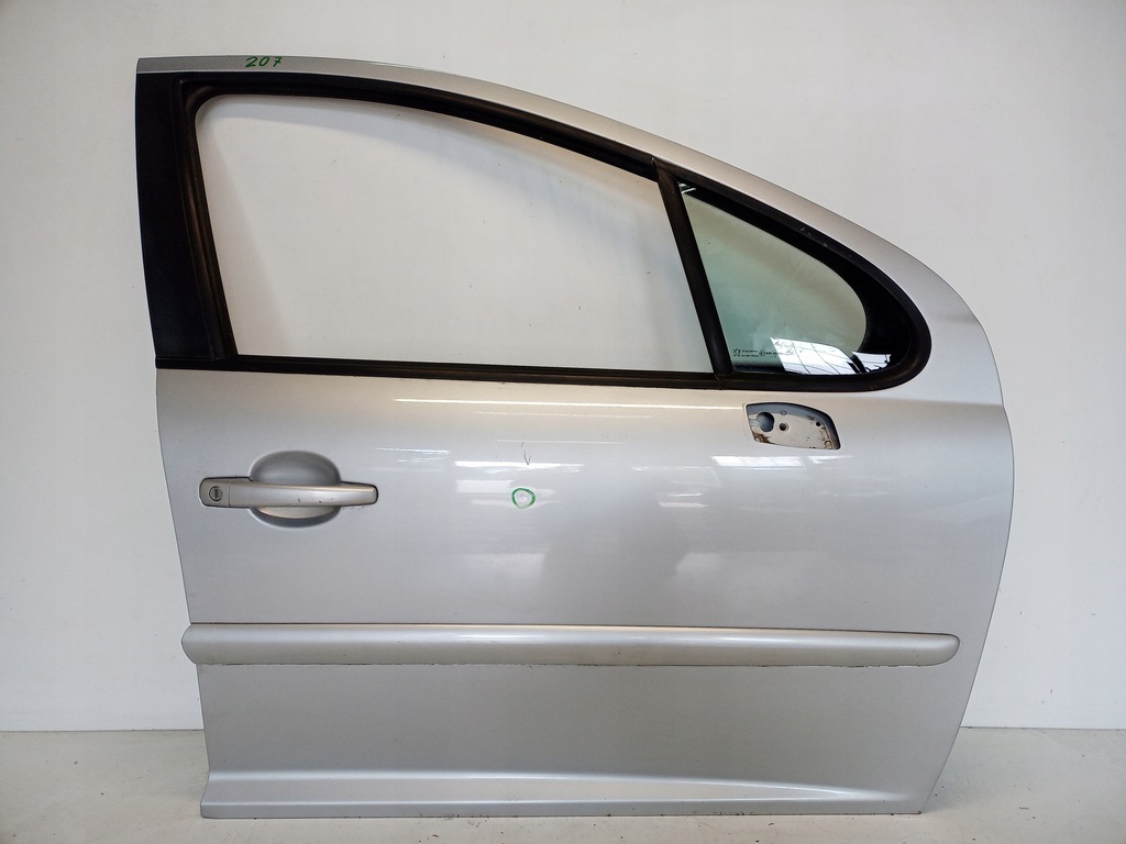 фото №1, Повний двері правий перед peugeot 207 5d ezr