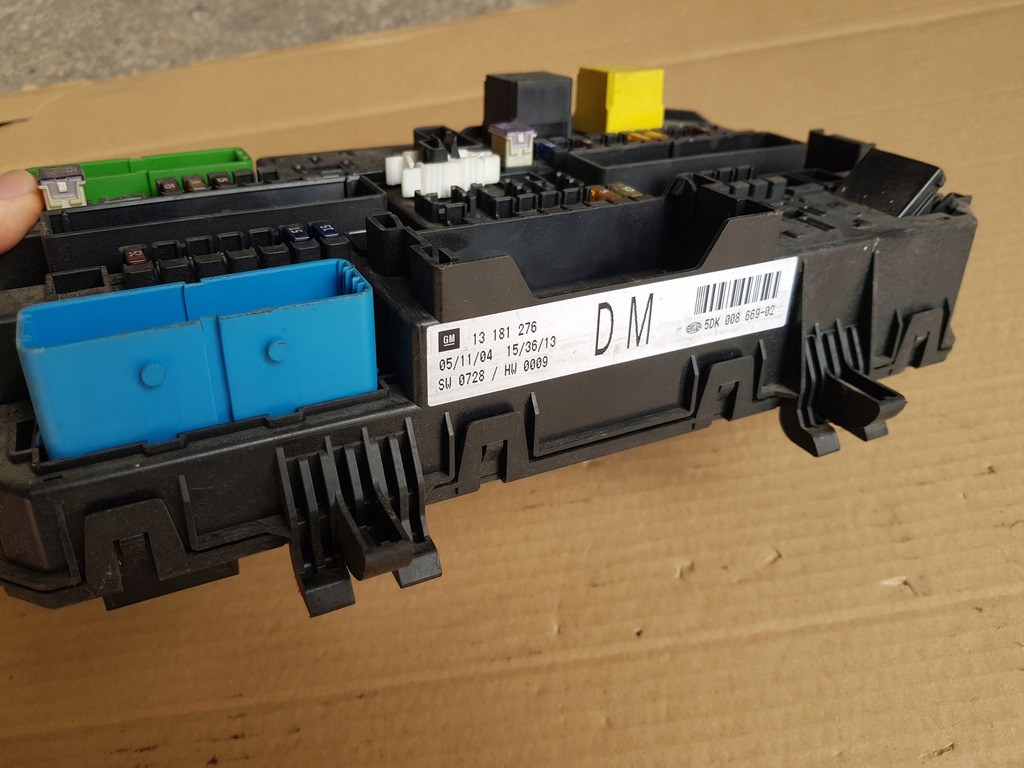 фото №8, Модуль коробка bsi / opel astra h / 13181276 dm / исправный проверенный