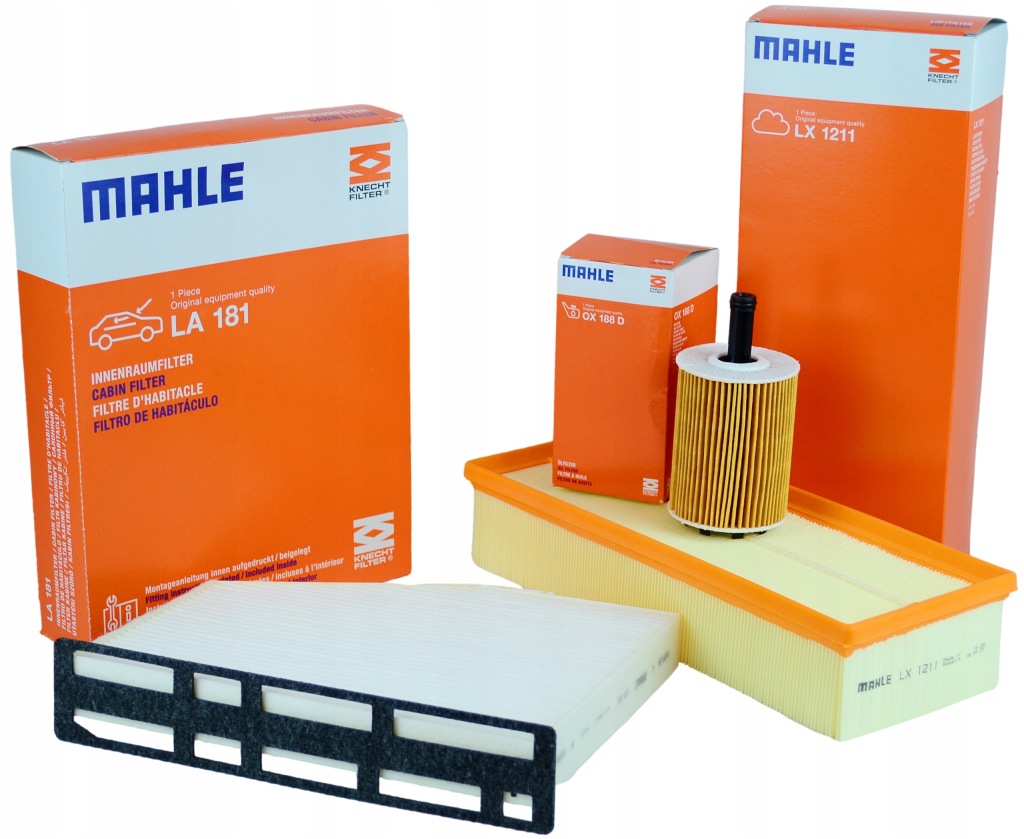 фото №1, Knecht набор фильтров vw passat b6 2.0 tdi