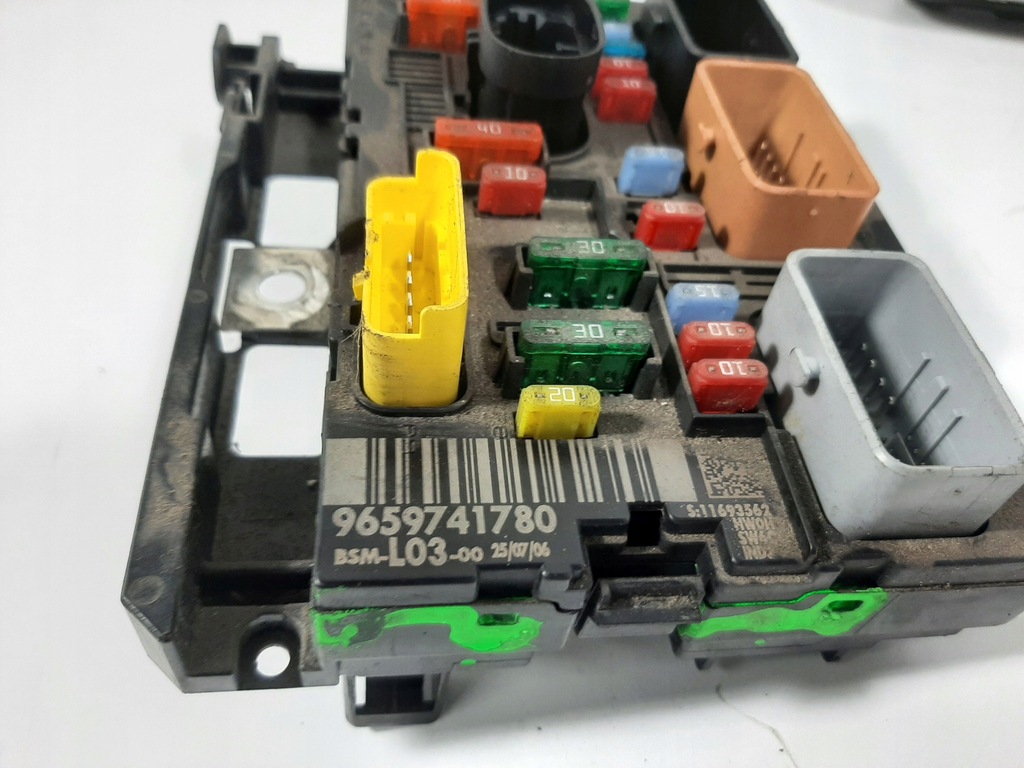 фото №10, Citroen c2 1.4hdi 09r блок управления двигателя набор 9660300280 bsi bsm kpl