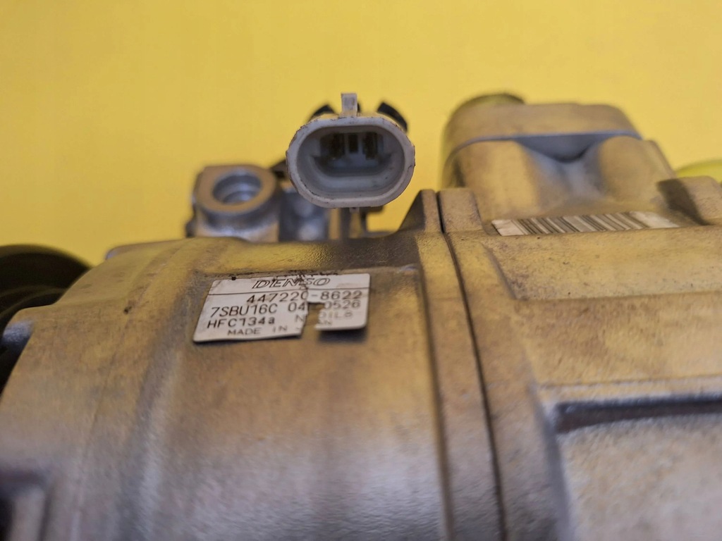 фото №7, Компрессор кондиционера компрессор 447220-8622 renault vel satis 3.0 cdi nr98