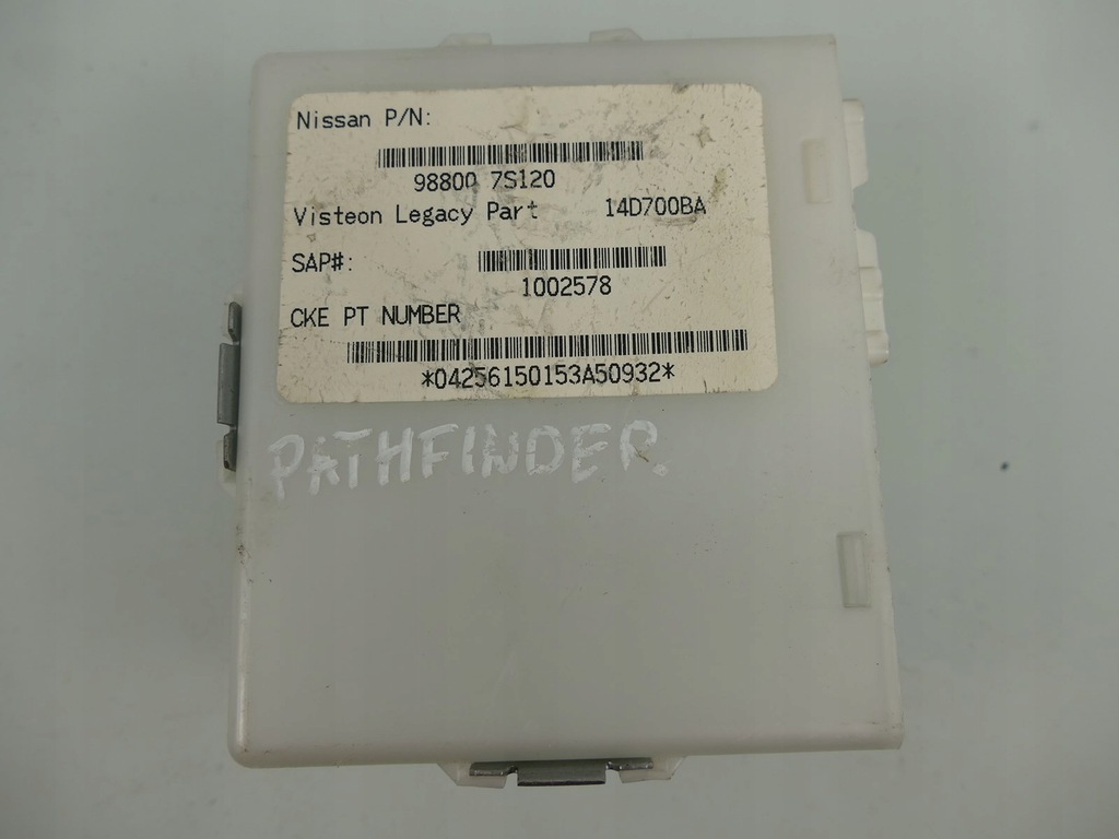 фото №1, Nissan pathfinder r51 модуль сидіння блок керування