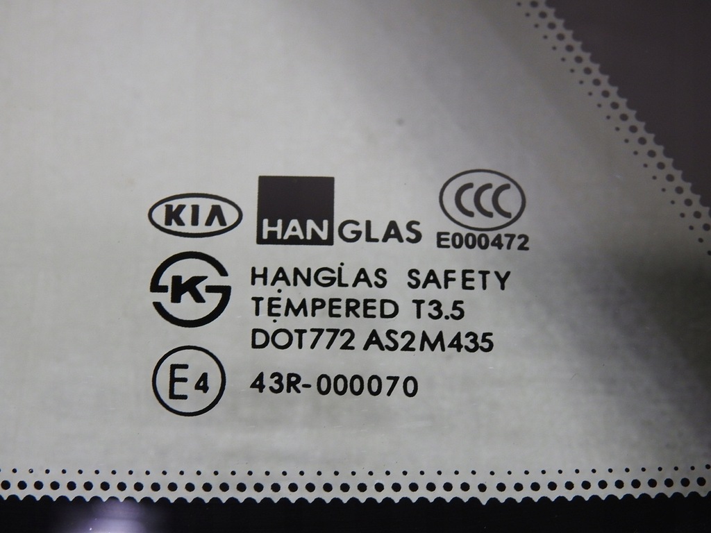 фото №8, Скло кузовна лівий задня kia sorento i