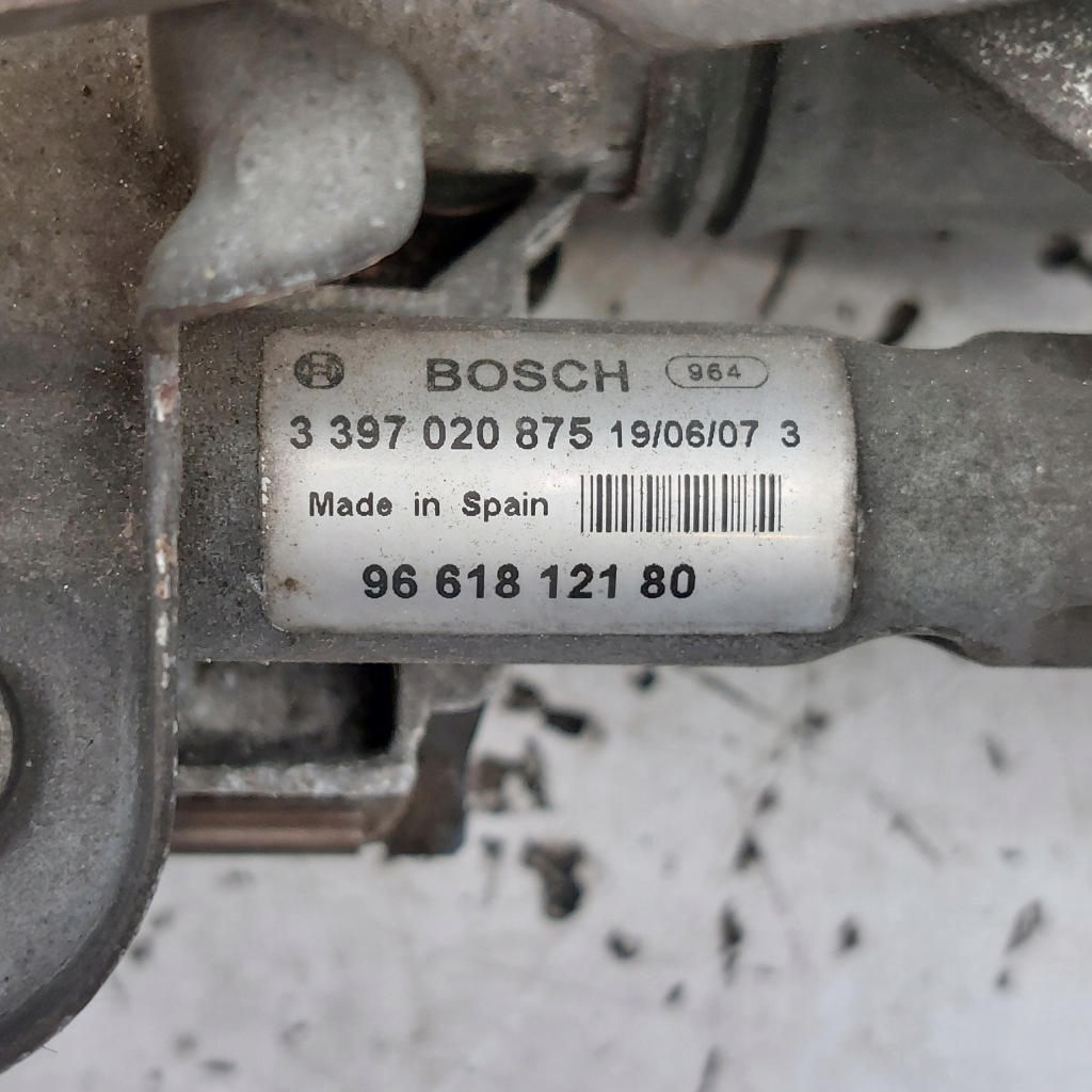 фото №6, Peugeot 407 механізм двірники лівий перед bosch 9661812180 3397020875