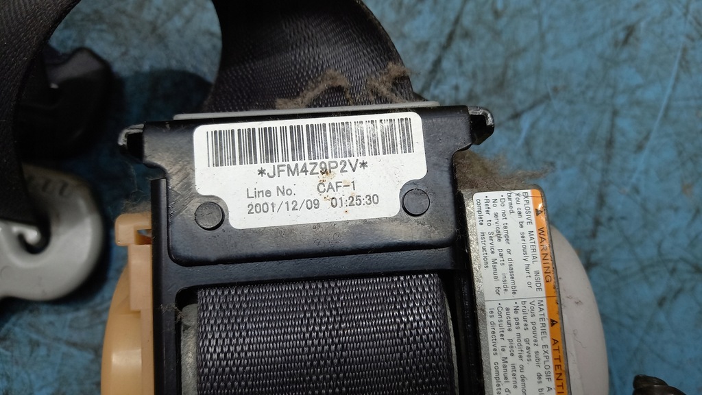 фото №5, Pas безпеки правий перед honda jazz ii 02r