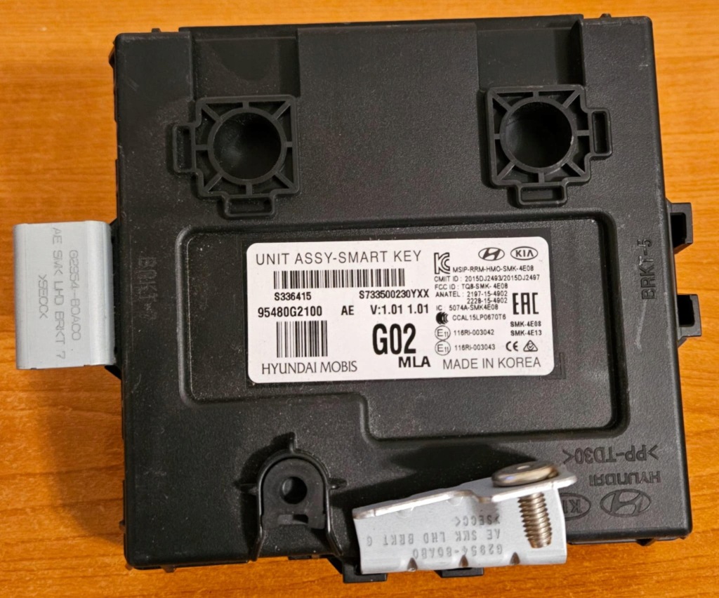 фото №1, Hyundai ioniq модуль smart key оригинальный номер 95480g2100