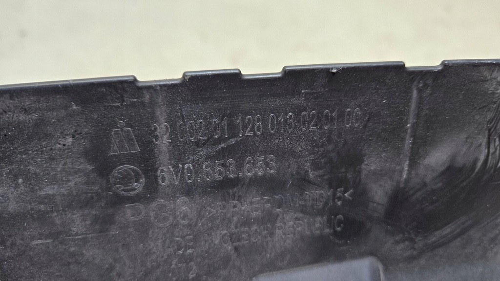 фото №14, Решітка радіатора решітка радіатора skoda fabia iii 3 6v0853653