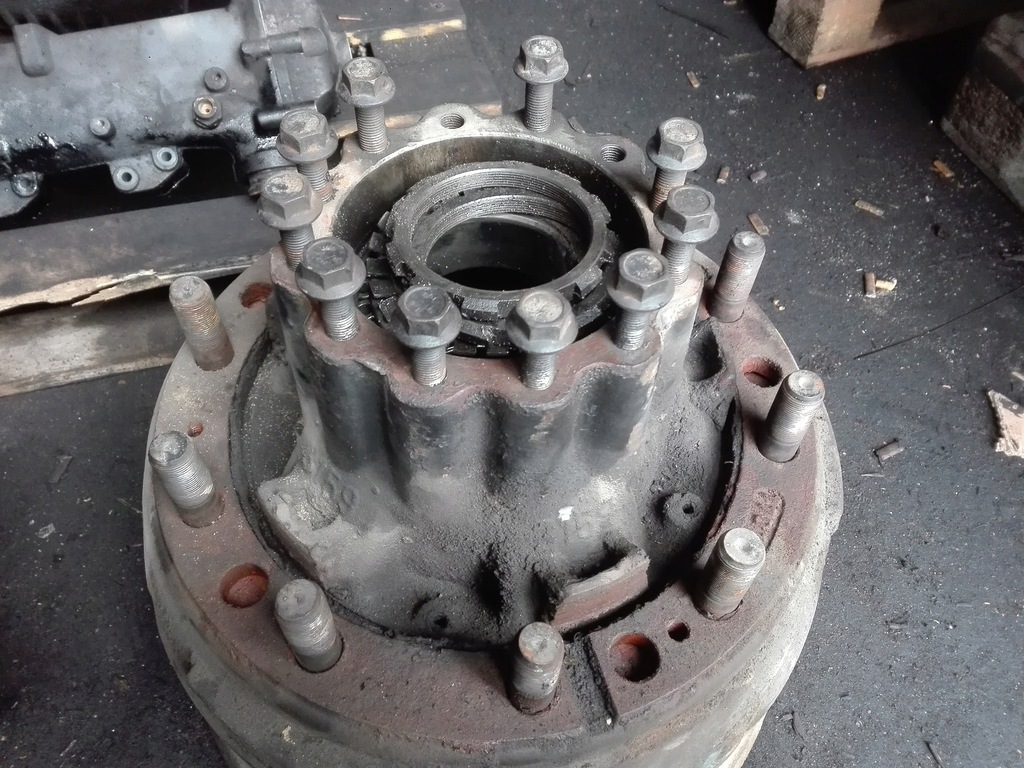 фото №3, Ступиця задня man f2000 барабан