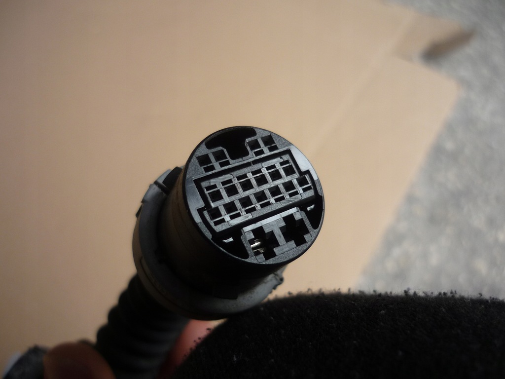 фото №7, Штекер жгут дверь правый задняя opel vectra c 6 кабели