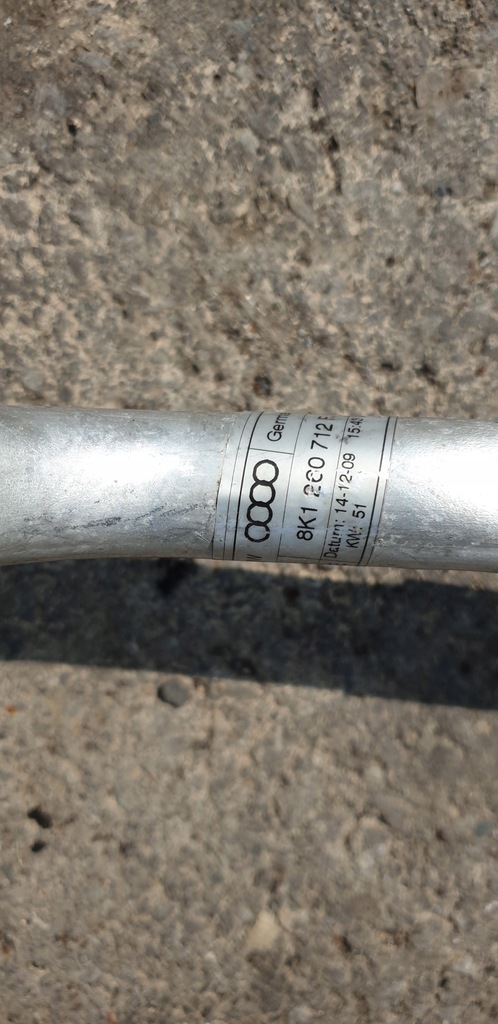 фото №7, Шланг wąż трубка кондиционера audi a4 b8 a5 8t оригинальный номер eu