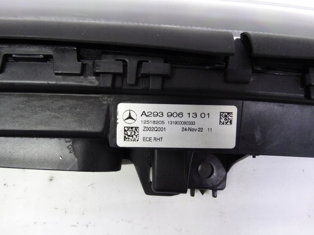 фото №13, Mercedes eqc w293 n293 19-23 передняя молдинг led w решётка радиатора a2939061301