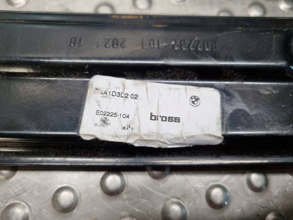 фото №7, Механізм двері підйому скло правий перед 9466298 bmw 2 m2 g87 g42