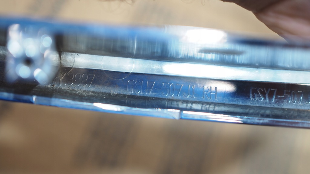 фото №10, Хром решётка правый mazda 6 2019- gsh7-507j1