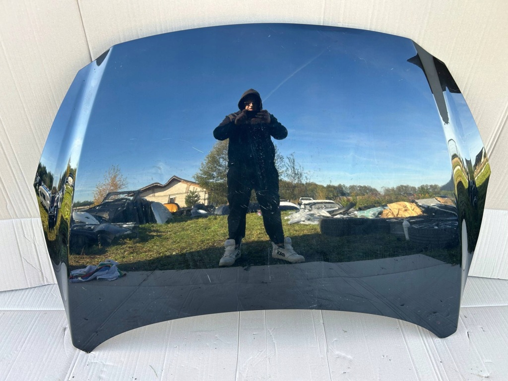 фото №1, Mazda 2 dj 14-20 капот крышка двигателя czarna перед