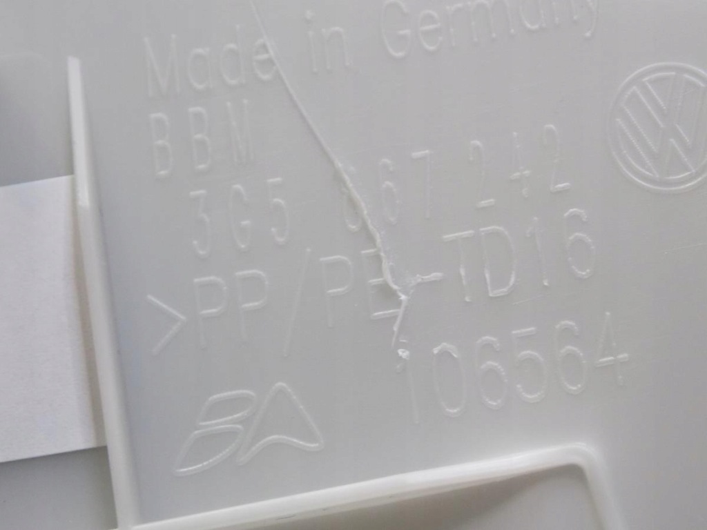 фото №4, Vw passat b8 захист стійка права задня 3g5867242