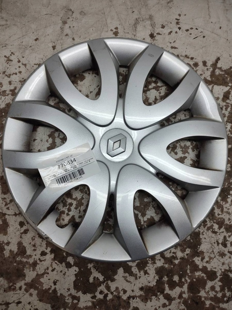 фото №4, Колпаки 2 szt 15'' - renault clio iv