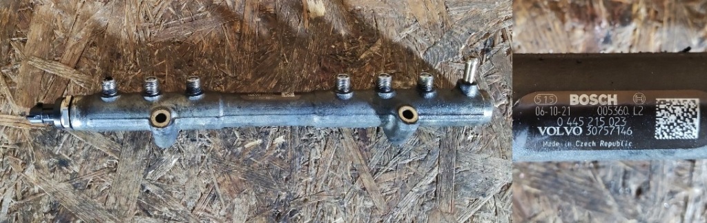 фото №1, Молдинг впрыскная volvo s80 ii v70 iii 2.4 d5 30757146