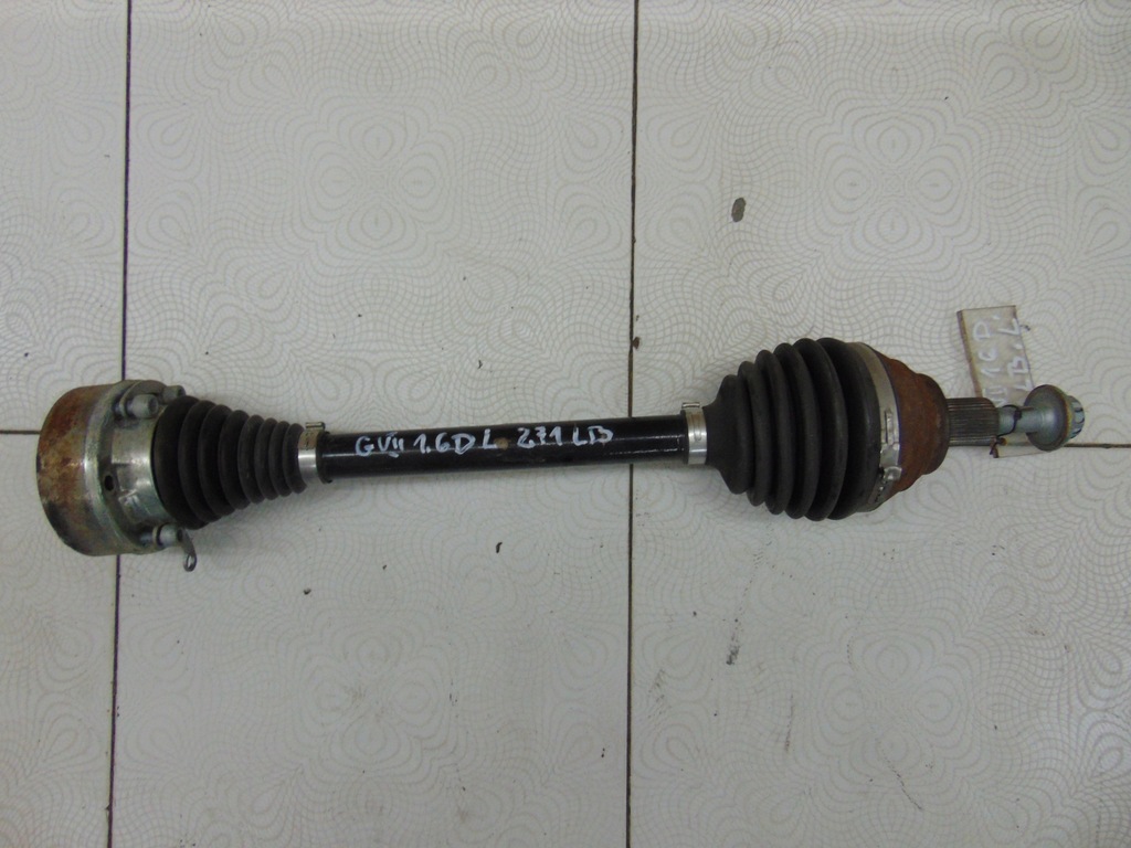 фото №1, Приводной вал левая vw golf vii 5g0 1.6d 1k0407271lb