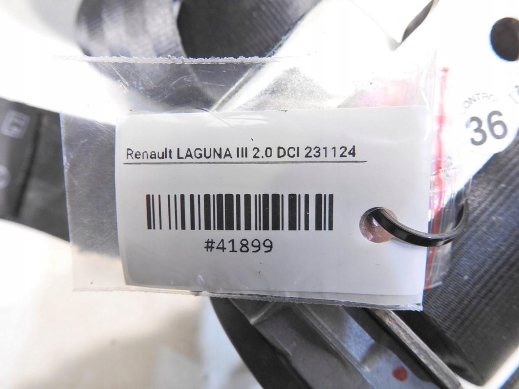 фото №5, Pas безопасности задняя renault laguna iii 400010