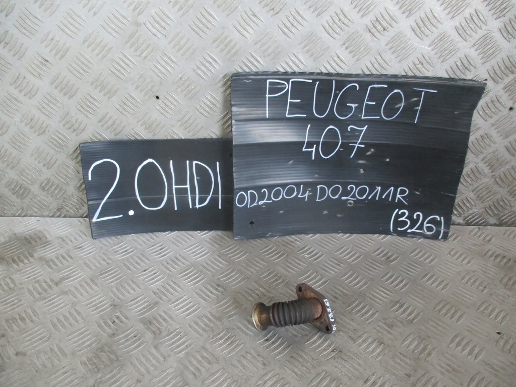 фото №6, Трубка egr peugeot 407 04-11r