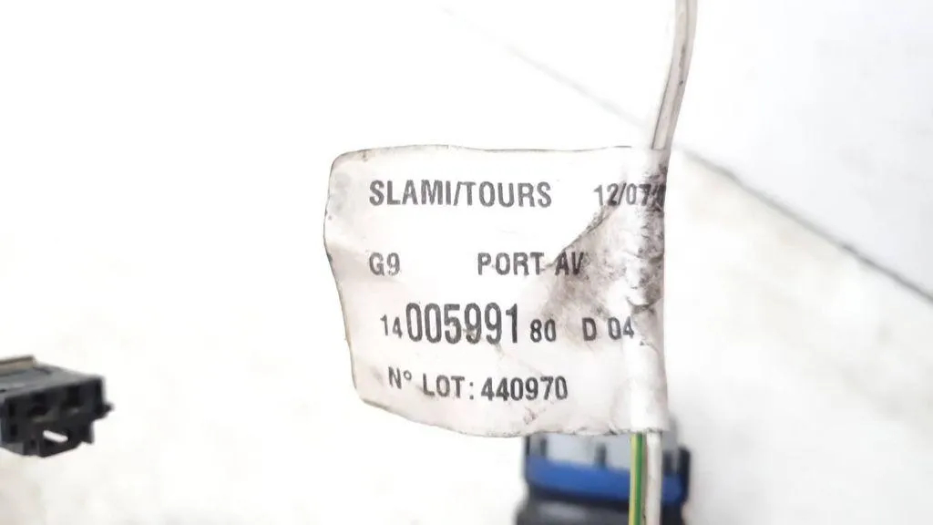 Джгут передніх правих двері citroën jumpy фургон 1400599180 1.56l дизель Ціна