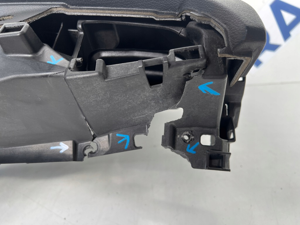 фото №7, Приборная панель консоль подушка безопасности opel corsa e большой радио демонтаж