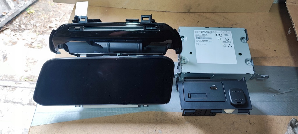 фото №1, Mazda iv 3 bp 2019- модуль радіо навігація дисплей port usb