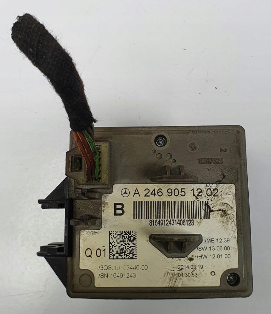 Замок зажигания модуль mercedes w176 w246 a2469051202 Доставка