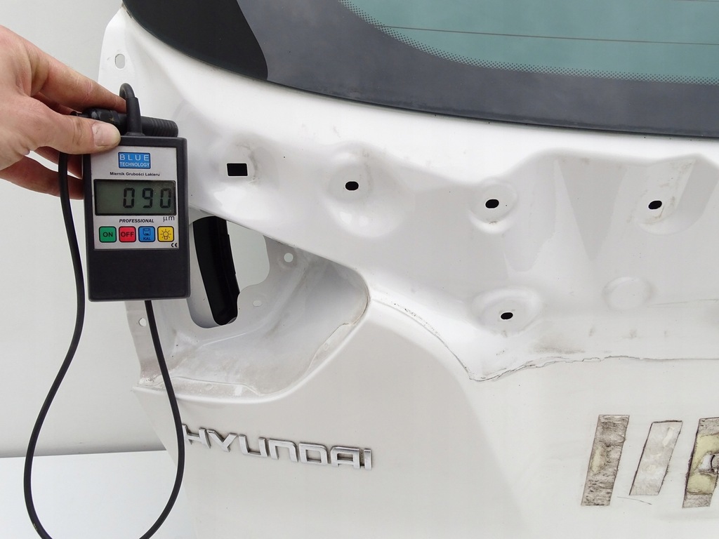 фото №13, Крышка багажника задняя задняя багажника с стекло + спойлер hyundai ix35 09-15r tcw