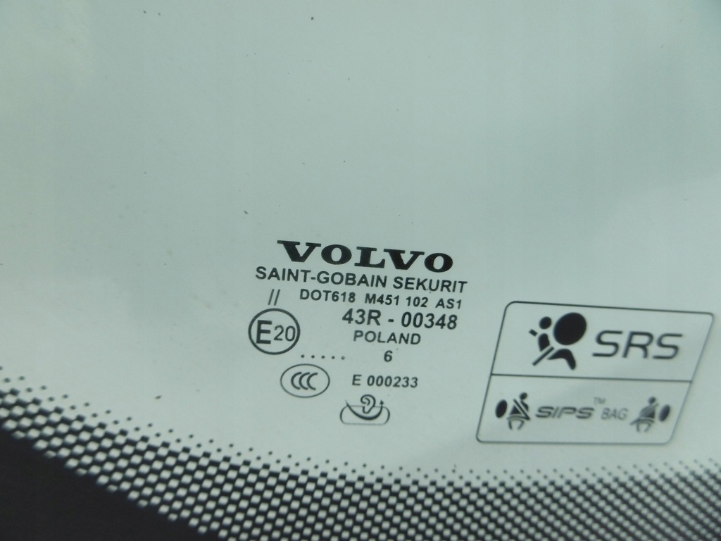 фото №8, Стекло лобовое перед volvo v70 iii s80 ii xc70 ii