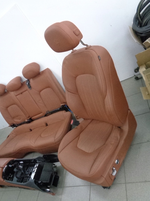 фото №7, Сидіння сидіння заднє сидіння комплект оббивка maserati levante коричневий europa