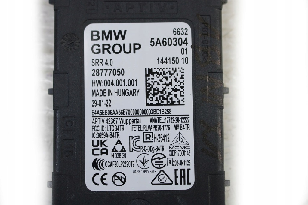 Bmw x1 u11 модуль блок керування 6632 5a60304 01 66 32 5a60304 01 66325a60304 czu Недорого