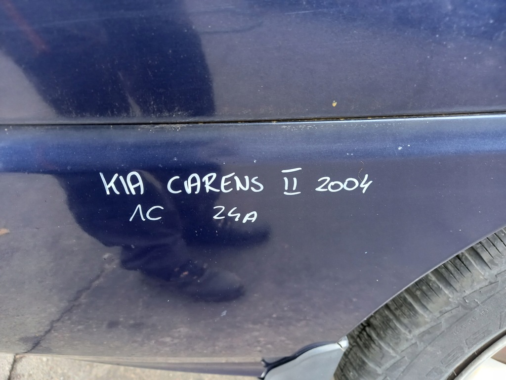 фото №11, Kia carens ii бампер задня задній задній 1c