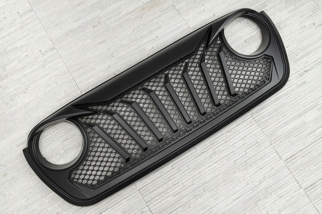 фото №10, Jeep wrangler jl 2018+ решітка радіатора inferno