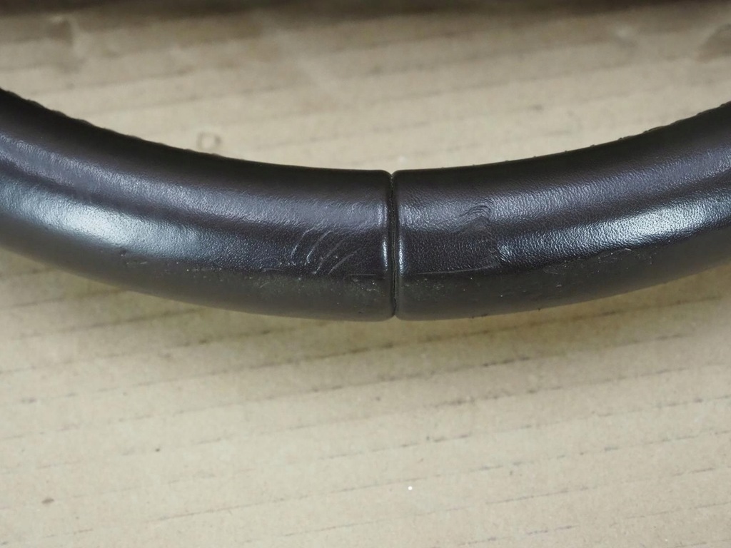 фото №14, Воздуховод кожа мультифункция vw phaeton коричневая