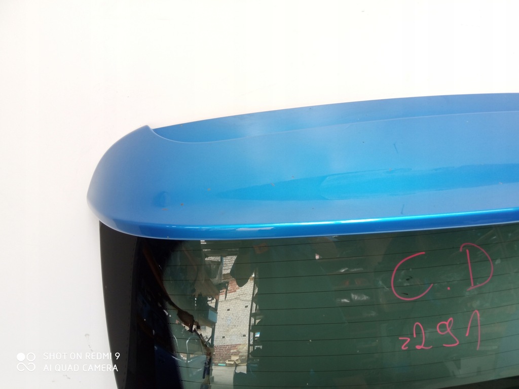 фото №6, Opel corsa d 3d opc vxr крышка багажника багажника z291