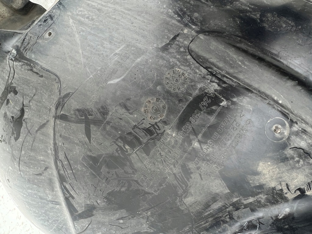 фото №8, Подкрылок левая mercedes w247 a-klasa w177 glb перед