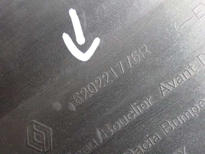 фото №14, Dacia duster ii 17- бампер передній перед