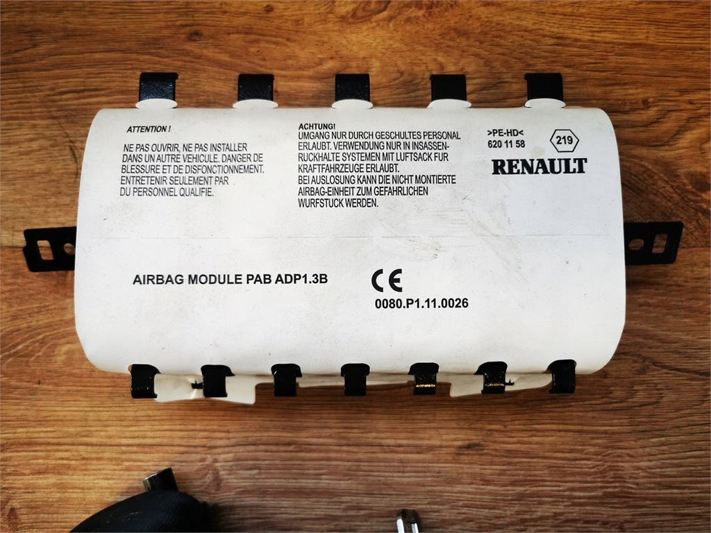 фото №7, Renault captur i подушка безопасности подушки безопасности натяжители kompl