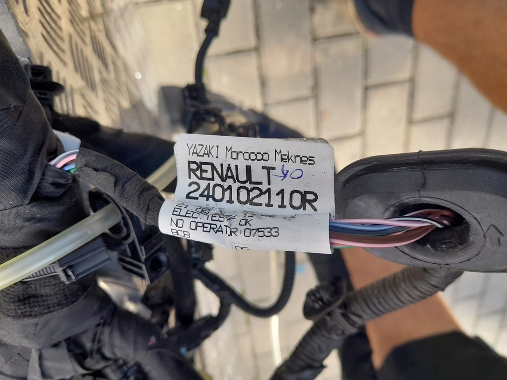 фото №8, Renault megane v e-tech електропроводка салону кабіни 240102110r