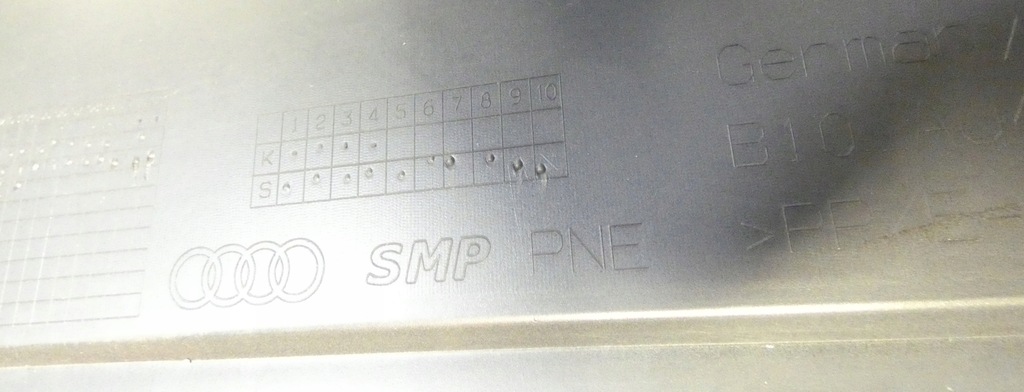 фото №12, Audi a5 b10 s-line 8b3807437a pod 6 pdc pod омыватель бампер перед передний