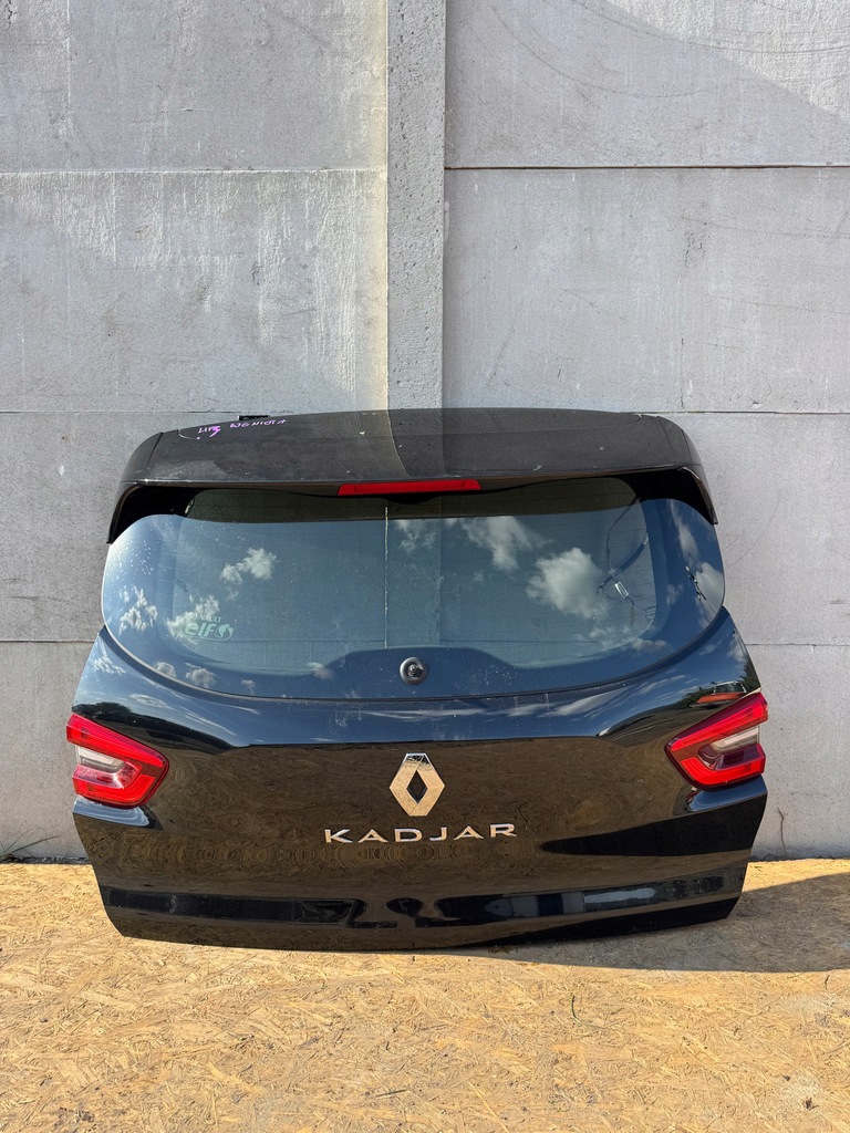 фото №1, Крышка багажника задняя задняя комплектная renault kadjar lift tegne камера