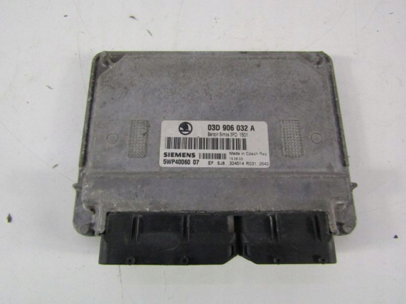 фото №7, Fabia i 6y бортовий комп'ютер блок керування двигуна 1,2 12v awy