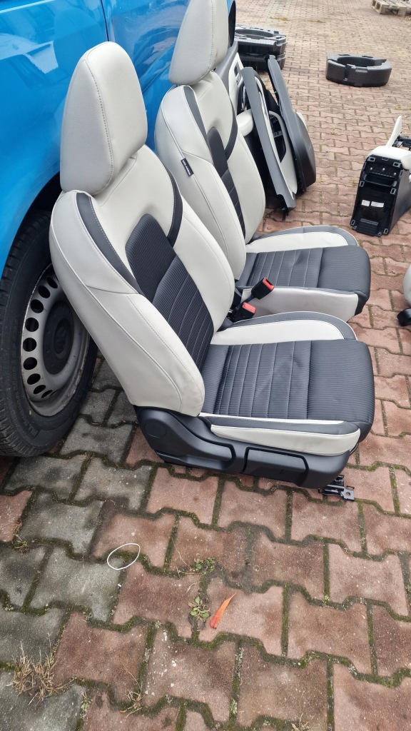 фото №6, Сиденья заднее сиденье кожа комплект подлокотник nissan qashqai j12 подогрев europa