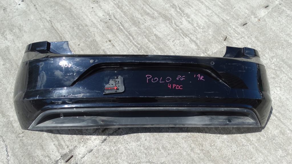 фото №1, Бампер задний задняя vw polo 2 g vi 19r 4pdc