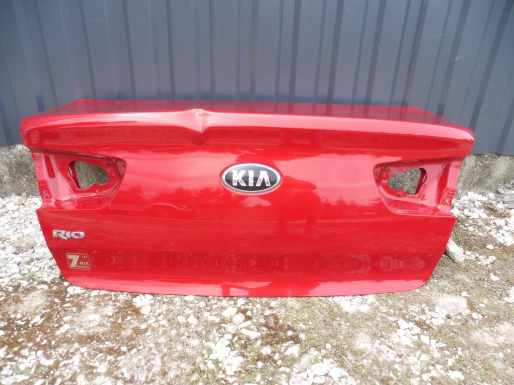 фото №1, Kia rio iii sedan крышка багажника багажника